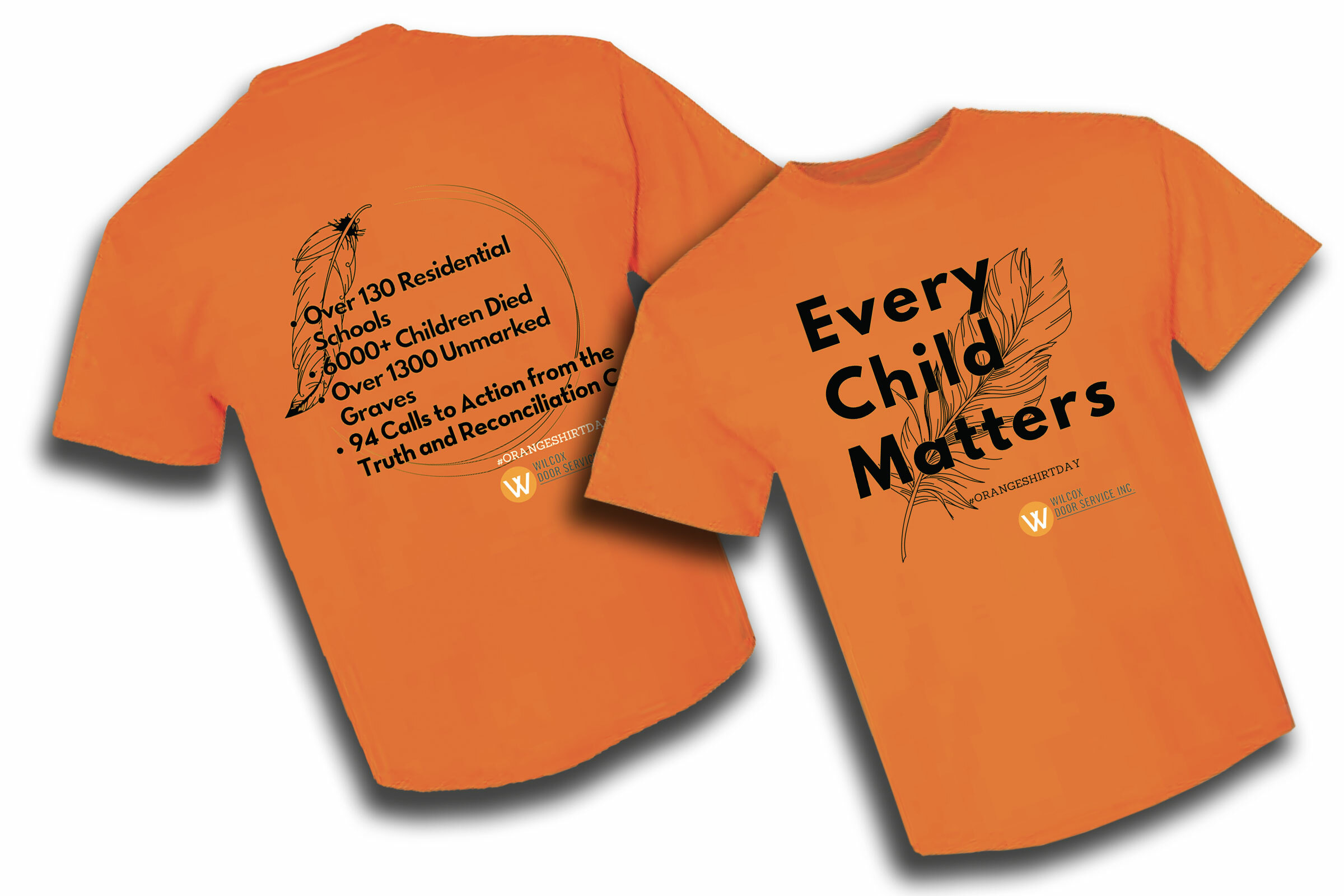 Every Child Matters — Orange Shirt Day 2023 | Wilcox Door Service